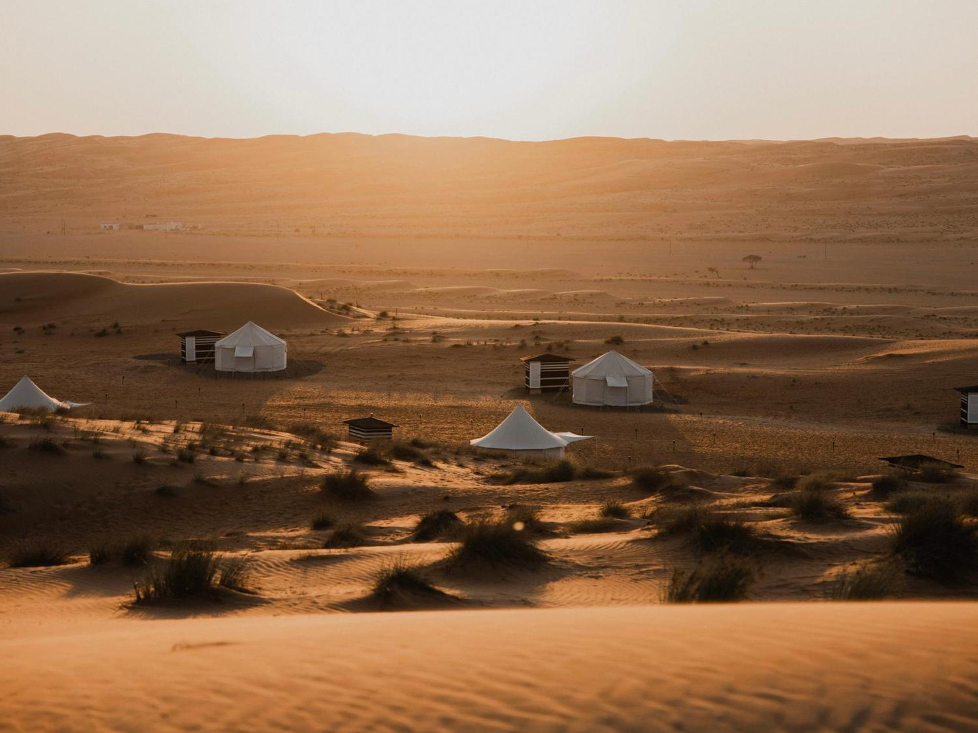 Desert Waves Camp Badīyah Eksteriør bilde