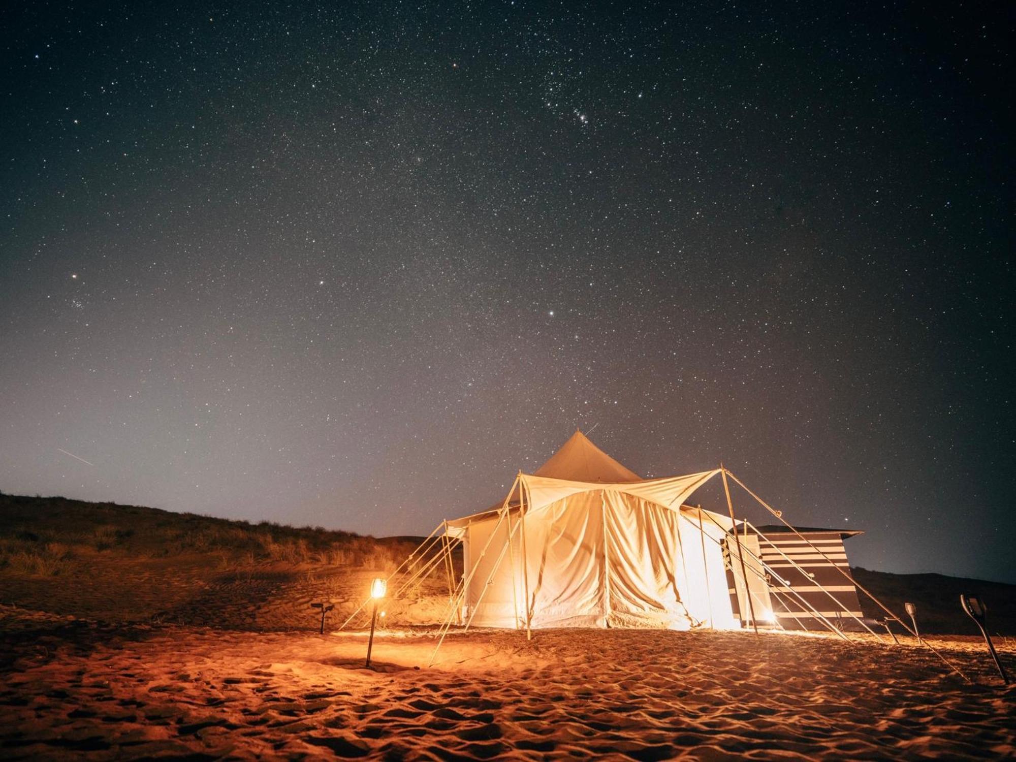 Desert Waves Camp Badīyah Eksteriør bilde